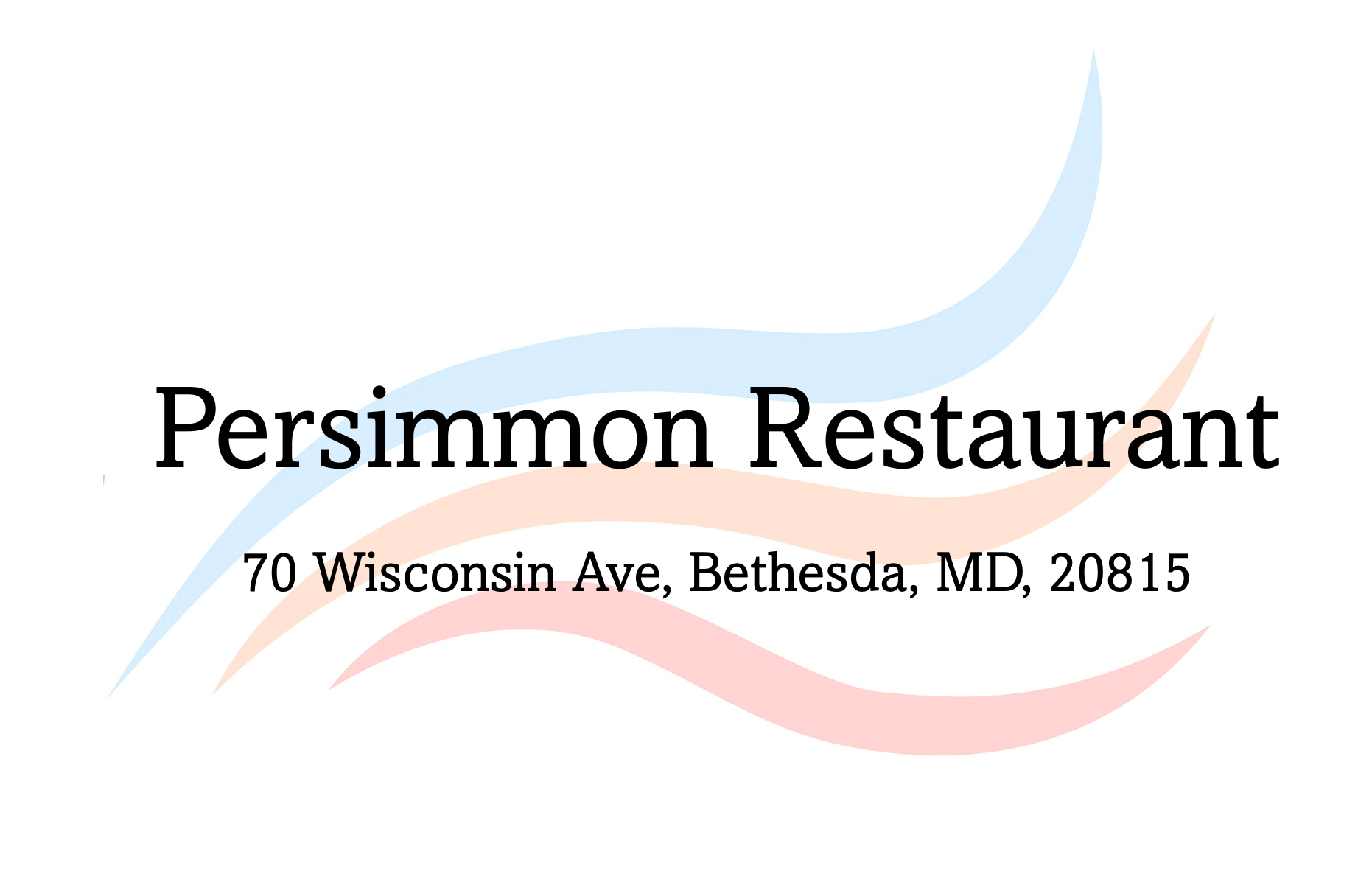 Potomac HVAC commercial restaurant HVAC project at Persimmon Restaurant in Bethesda Maryland.